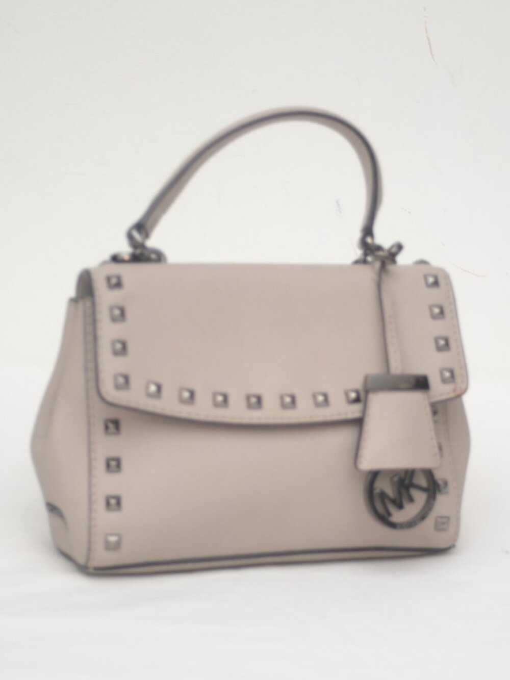 Michael Kors Small Ava Studded Leather Crossbody Bag
